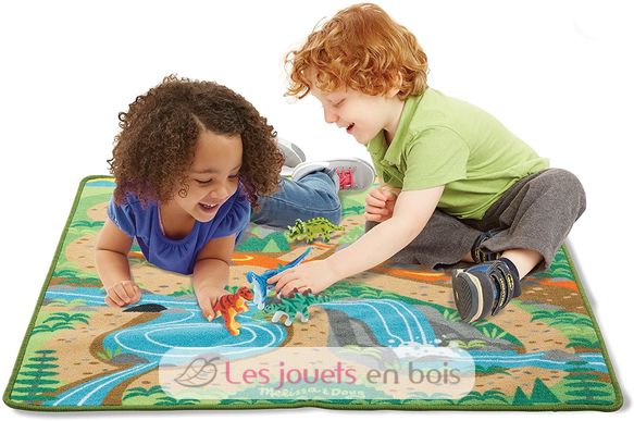 Tapis de jeu décor préhistorique MD-19427 Melissa & Doug 2