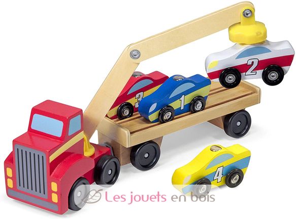 Remorqueur magnétique de voitures MD19390 Melissa & Doug 1