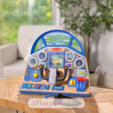 Tableau de bord interactif Pilote d'avion MD6073588 Melissa & Doug 2