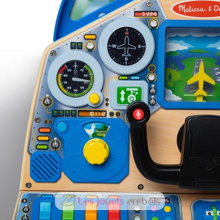 Tableau de bord interactif Pilote d'avion MD6073588 Melissa & Doug 7