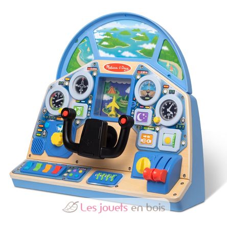 Tableau de bord interactif Pilote d'avion MD6073588 Melissa & Doug 1