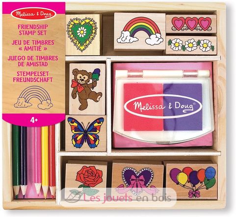 Tampons fête amour et amitié M&D11632-3939 Melissa & Doug 1