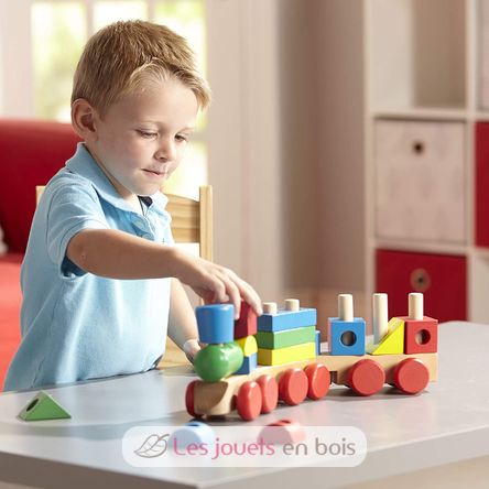 Train en bois MD-10572 Melissa & Doug 2