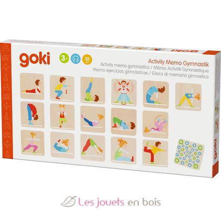 Mémo activité gymnastique GK56647 Goki 2