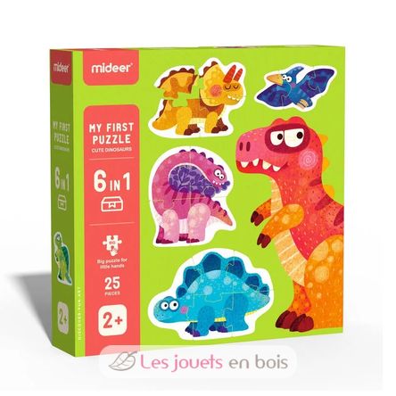 Mon 1er puzzle dinosaures MD3185 Mideer 1