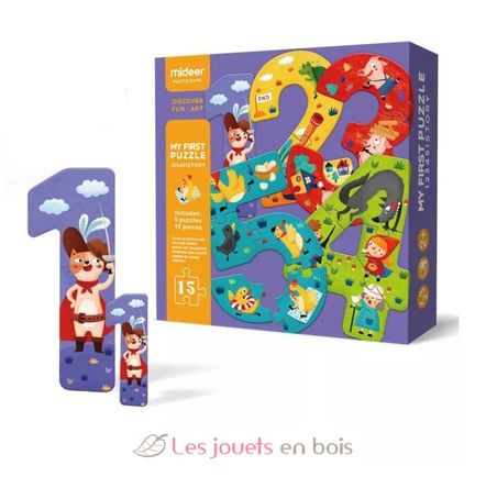 Mon 1er puzzle histoires MD3030 Mideer 2