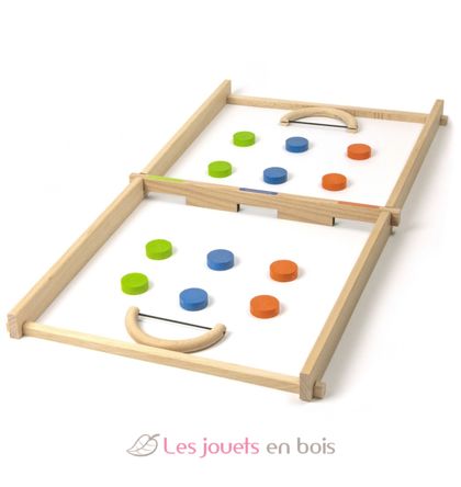 Location jeu en bois géant passe-trappe