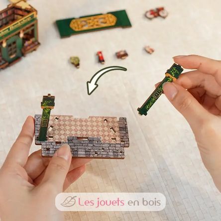 Mini Book Nook Librairie londonienne CT110 Cartartem 4