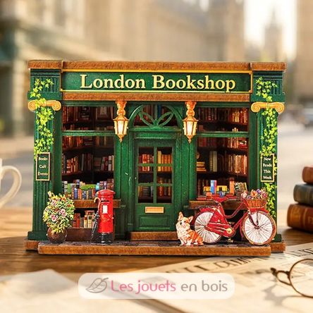 Mini Book Nook Librairie londonienne CT110 Cartartem 3
