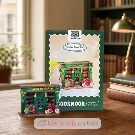Mini Book Nook Librairie londonienne CT110 Cartartem 2