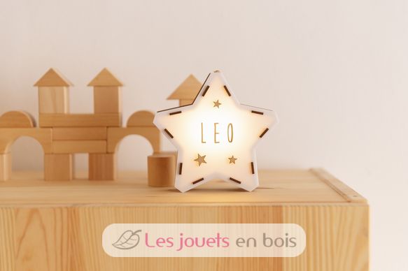 Lampe étoile lumineuse personnalisable