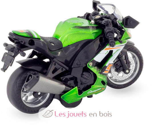 Moto miniature à friction verte UL-8355 verte Ulysse 2