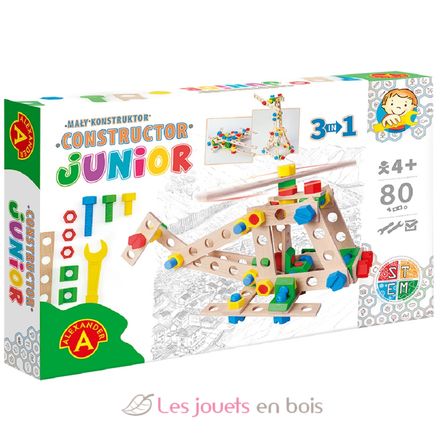 Hélicoptère Constructor Junior 3x1 AT-2824 Alexander Toys 3