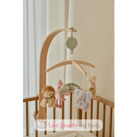 Mobile musical en bois Safari Friends LD8300 Little Dutch 6