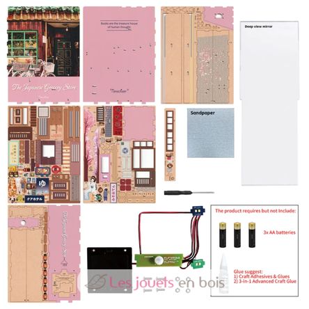 Book Nook Epicerie Japonaise T-TQ109 Tonecheer 2