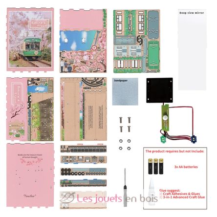 Book Nook Le voyage de Sakura T-TQ119 Tonecheer 2