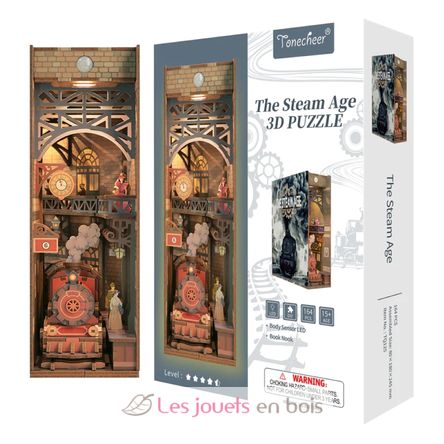 Book Nook L'ère de la vapeur T-TQ125 Tonecheer 1