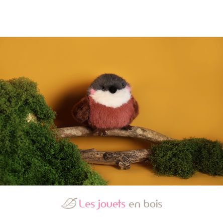 Peluche oiseau Moineau 15 cm HO3441 Histoire d'Ours 5