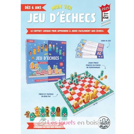 Mon 1er jeu d'échecs WJ-PP13927 Wilson Jeux 5