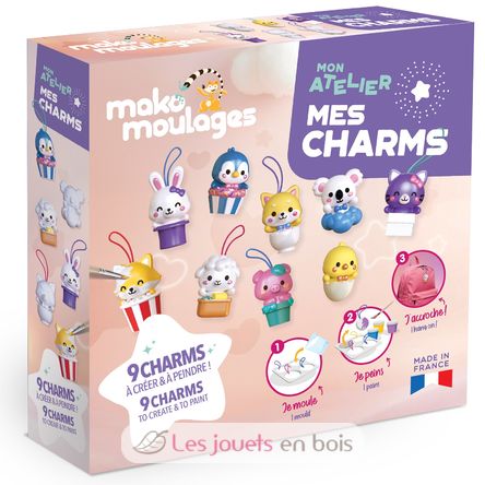 Mon atelier moulage Mes Charms MM-39124 Mako Créations 1
