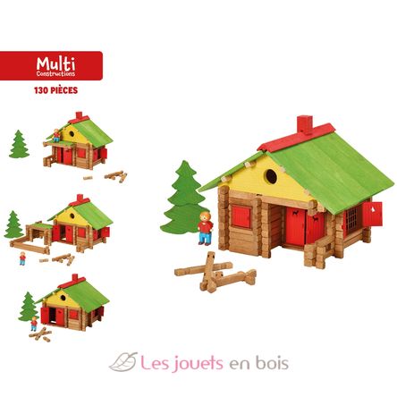 Mon chalet en bois 130 pièces JJ1802 Jeujura 3
