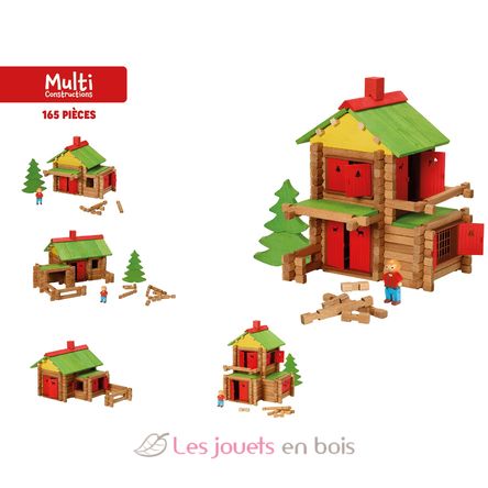 Mon chalet en bois 165 pièces JJ1803 Jeujura 2
