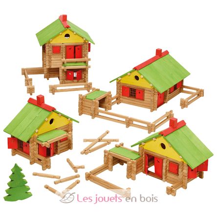 Mon chalet en bois 225 pièces JJ1804 Jeujura 3