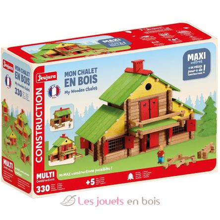 Mon chalet en bois 330 pièces JJ1805 Jeujura 1