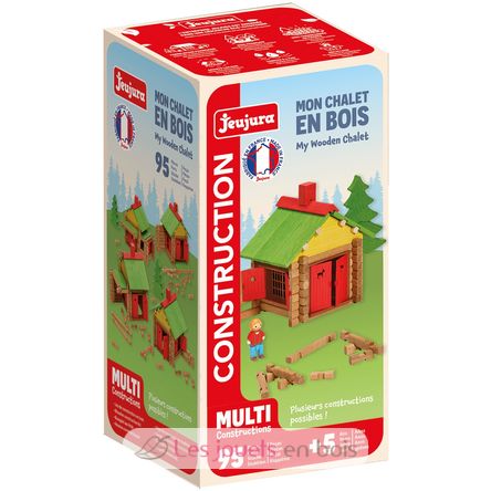 Mon chalet en bois 95 pièces JJ1801 Jeujura 1