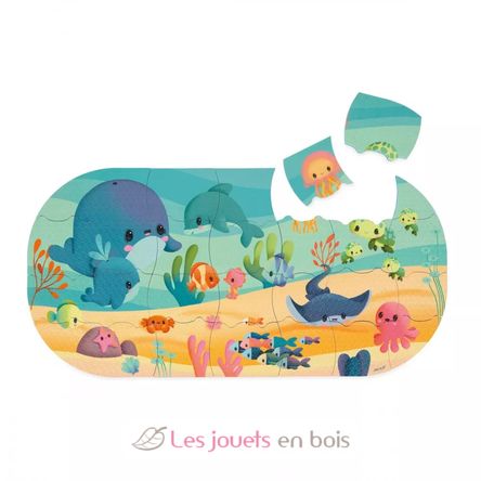 Mon puzzle de bain Océan J04727 Janod 7