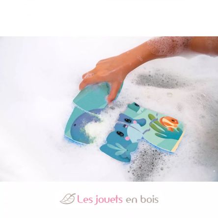 Mon puzzle de bain Océan J04727 Janod 4