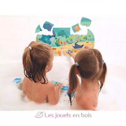 Mon puzzle de bain Océan J04727 Janod 3