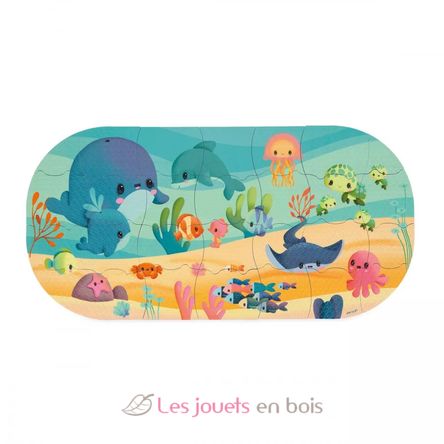 Mon puzzle de bain Océan J04727 Janod 1