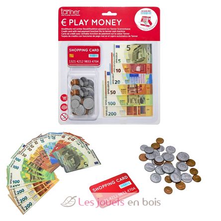 Monnaie factice en euros pour jouer TA-0205.8 Tanner 2