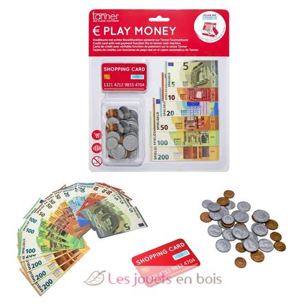 Monnaie factice en euros pour jouer TA-0205.8 Tanner 6