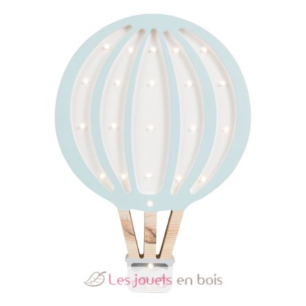 Lampe Veilleuse Montgolfière bleu ciel LL027-364 Little Lights 1