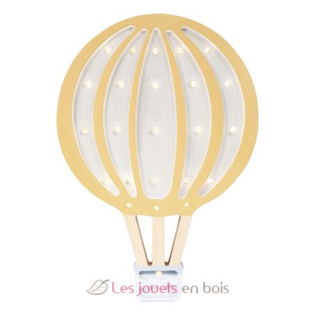 Lampe Veilleuse Montgolfière moutarde LL027-398 Little Lights 1
