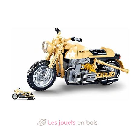Model Bricks - Moto militaire SL-M38-B0959 Sluban 3