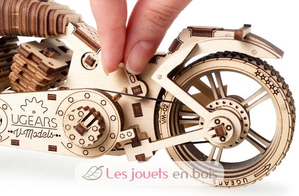 Puzzle 3D Moto VM-02 U-70051 Ugears 2