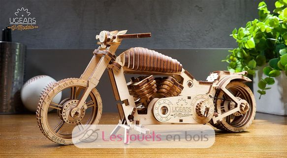 Puzzle 3D Moto VM-02 U-70051 Ugears 8