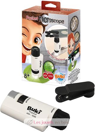 Jeu éducatif BUKI Microscope Vidéo 3en1 Mode Webcam USB Mac et PC