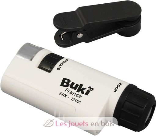 Pocket Microscope - Buki France MR200 - Jeu éducatif scientifique pour  enfant