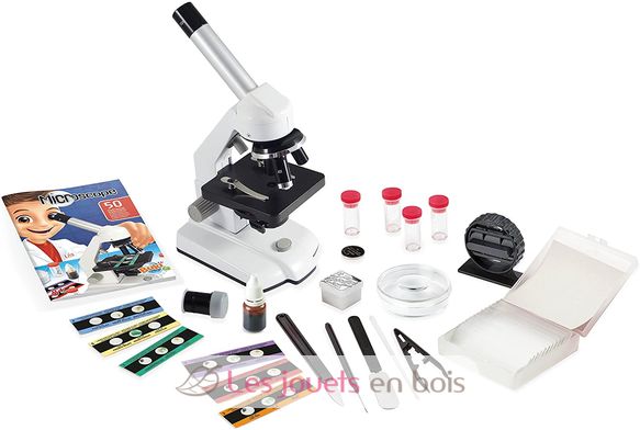 TOYANDONA 1 Jeu Jouet Microscope Kits De Sciences De Léducation Microscope  De Laboratoire Enfants Microscope pour Enfants Débutants Observateur