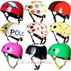 Casque enfant Metallic Red Small KMH038S Kiddimoto 2