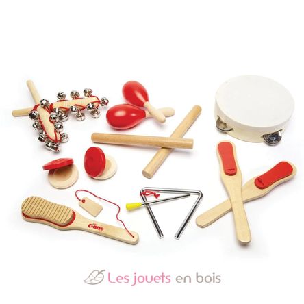 Triangle instrument de musique GOKI - Jeux en bois 