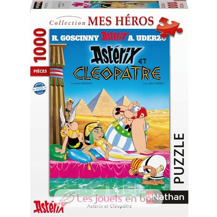 Puzzle Astérix et Cléopâtre 1000 pièces NA12000907 Nathan 1