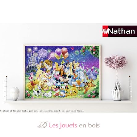 Puzzle La Famille Disney 1000 pcs N876167 Nathan 3
