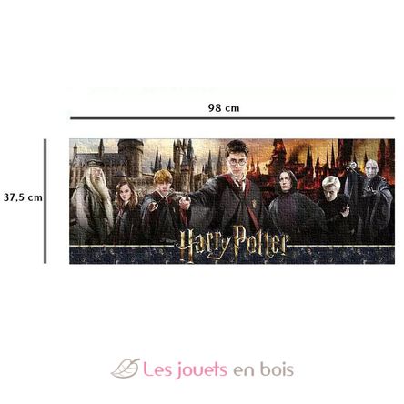Puzzle La guerre des sorciers Harry Potter 1000 pcs N12000350 Nathan 2