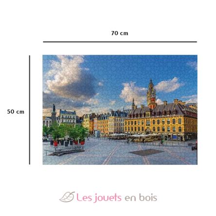Puzzle Grand'Place de Lille 1000 pcs NA12001880 Nathan 3