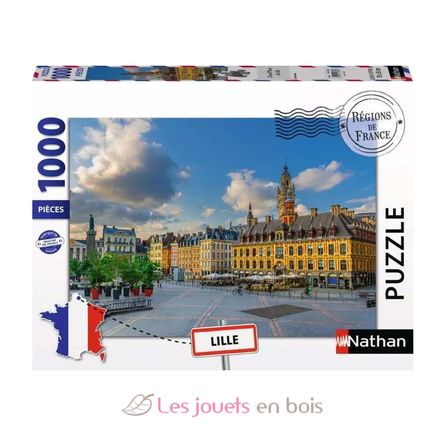 Puzzle Grand'Place de Lille 1000 pcs NA12001880 Nathan 2